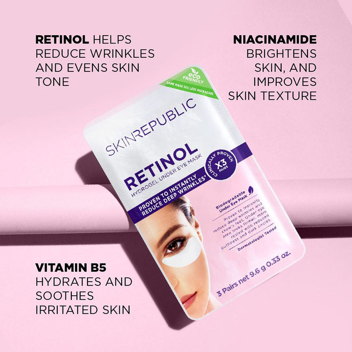 Skin Republic Retinol Hydrogel Under Eye Patches