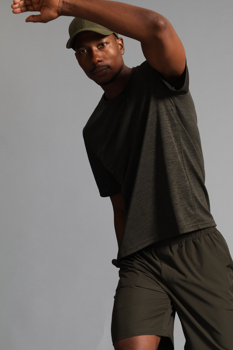 S ACTIVE Performance T-Shirt  - Fatigue