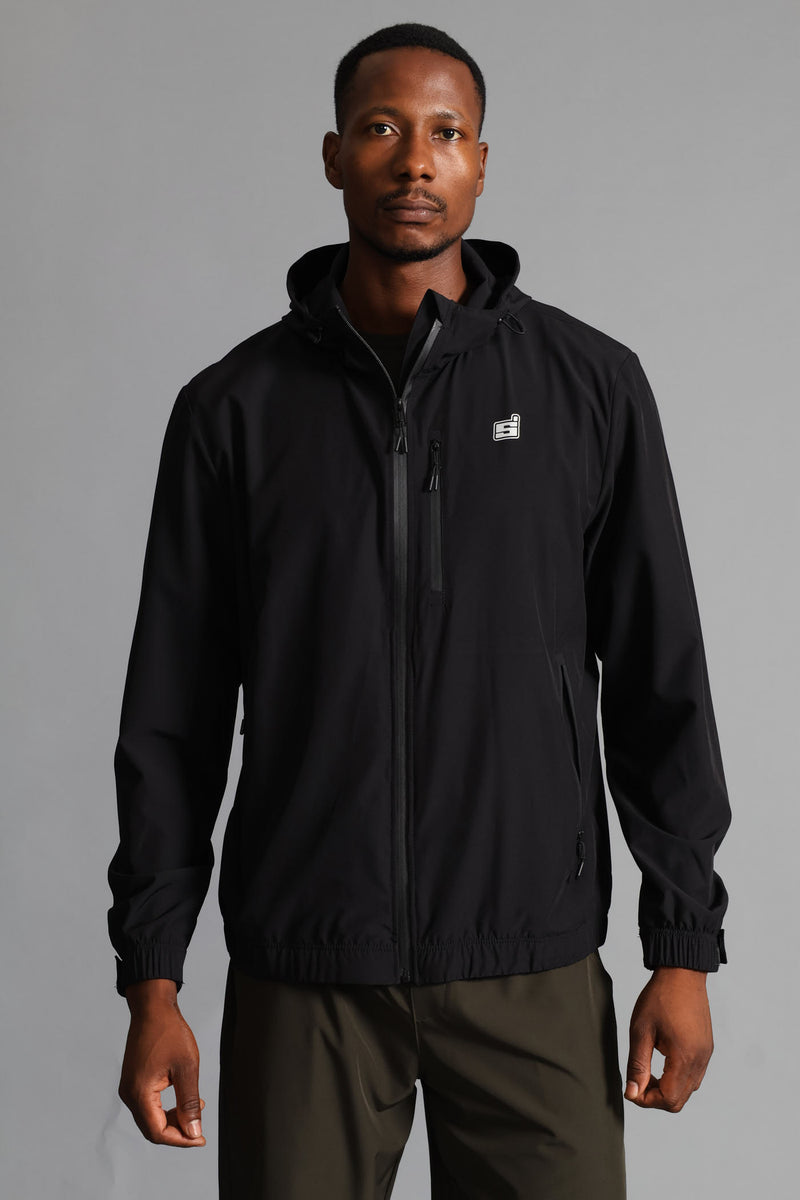 S ACTIVE Zip Through Jacket - Black