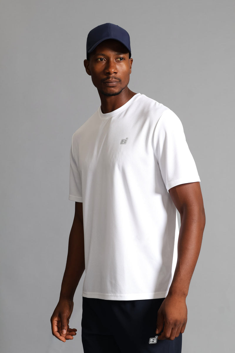 S ACTIVE Performance T-Shirt  - White