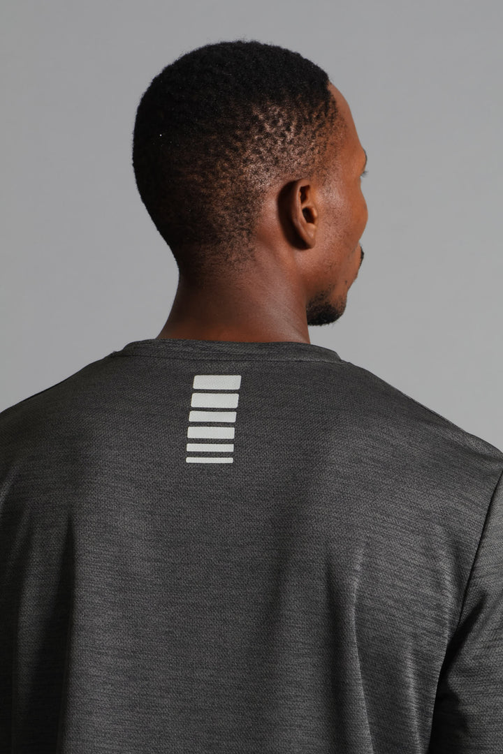 S ACTIVE Performance Long Sleeve T-Shirt - Charcoal