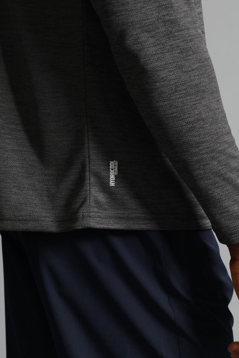 S ACTIVE Performance Long Sleeve T-Shirt - Charcoal