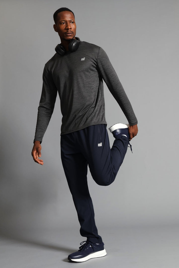S ACTIVE Performance Long Sleeve T-Shirt - Charcoal