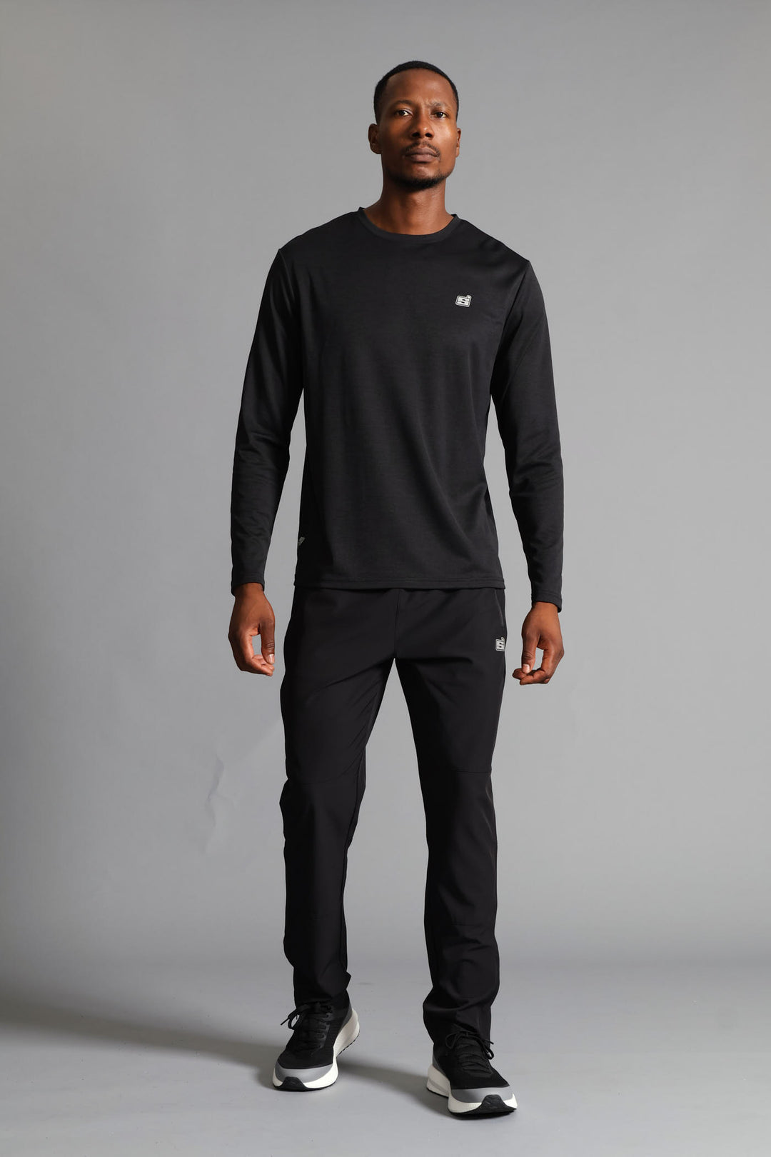 S ACTIVE Performance Long Sleeve T-Shirt - Black