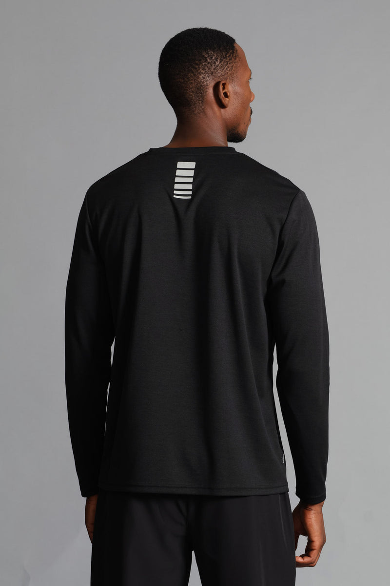 S ACTIVE Performance Long Sleeve T-Shirt - Black