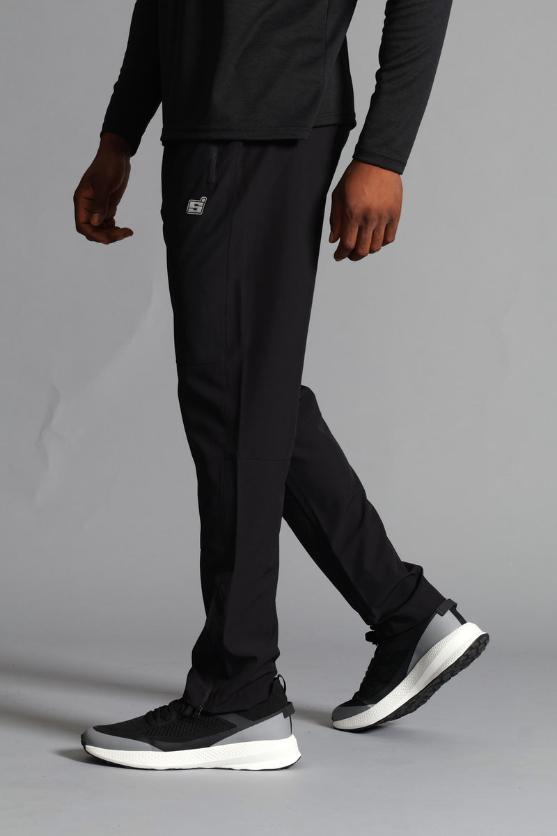 S ACTIVE Woven Trackpant - Black