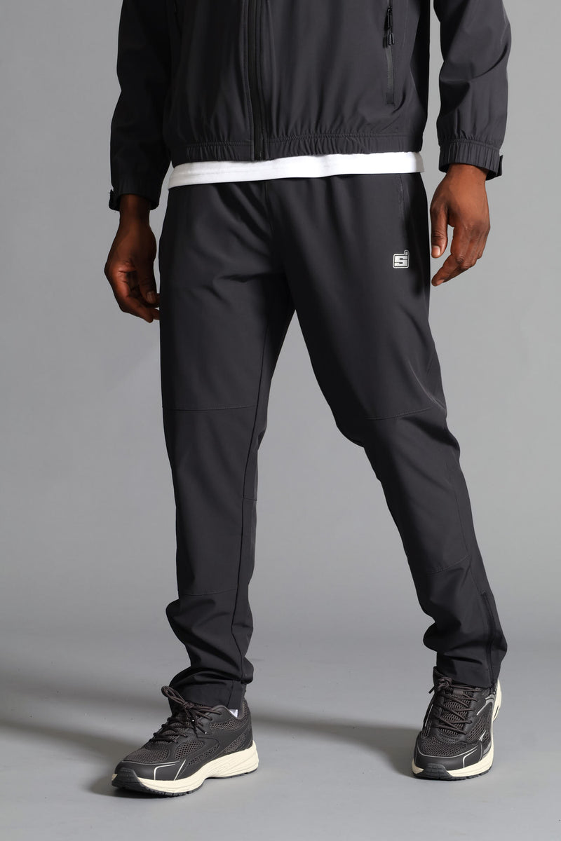 S ACTIVE Woven Trackpant  - Charcoal