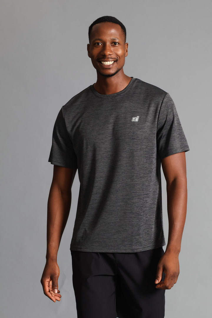 S ACTIVE Performance T-Shirt  - Charcoal