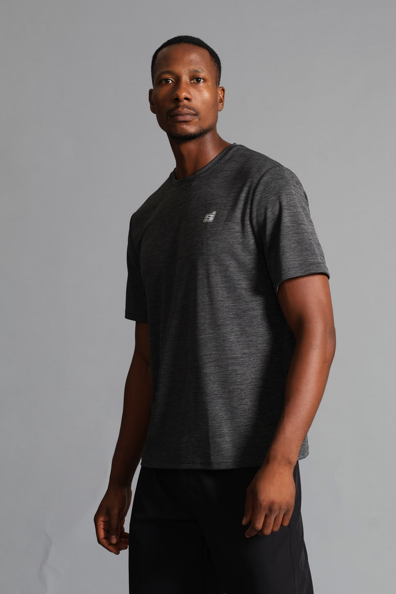 S ACTIVE Performance T-Shirt  - Charcoal