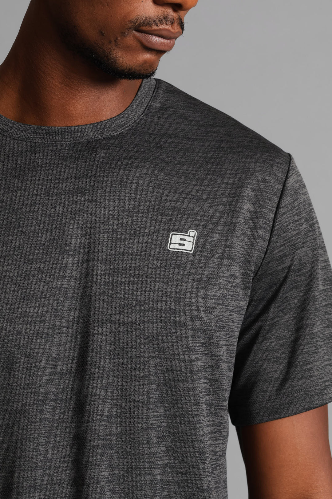 S ACTIVE Performance T-Shirt  - Charcoal