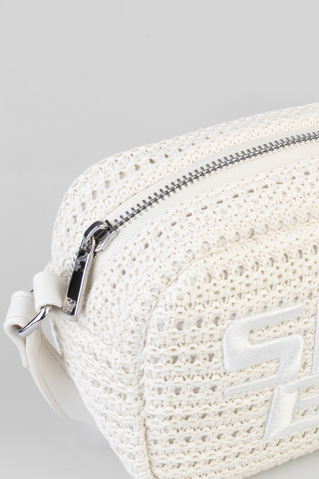 Wren Woven Crossbody Bag - Wheat