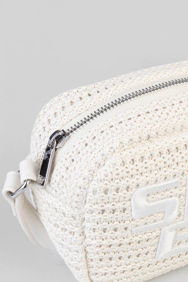 Wren Woven Crossbody Bag - Wheat