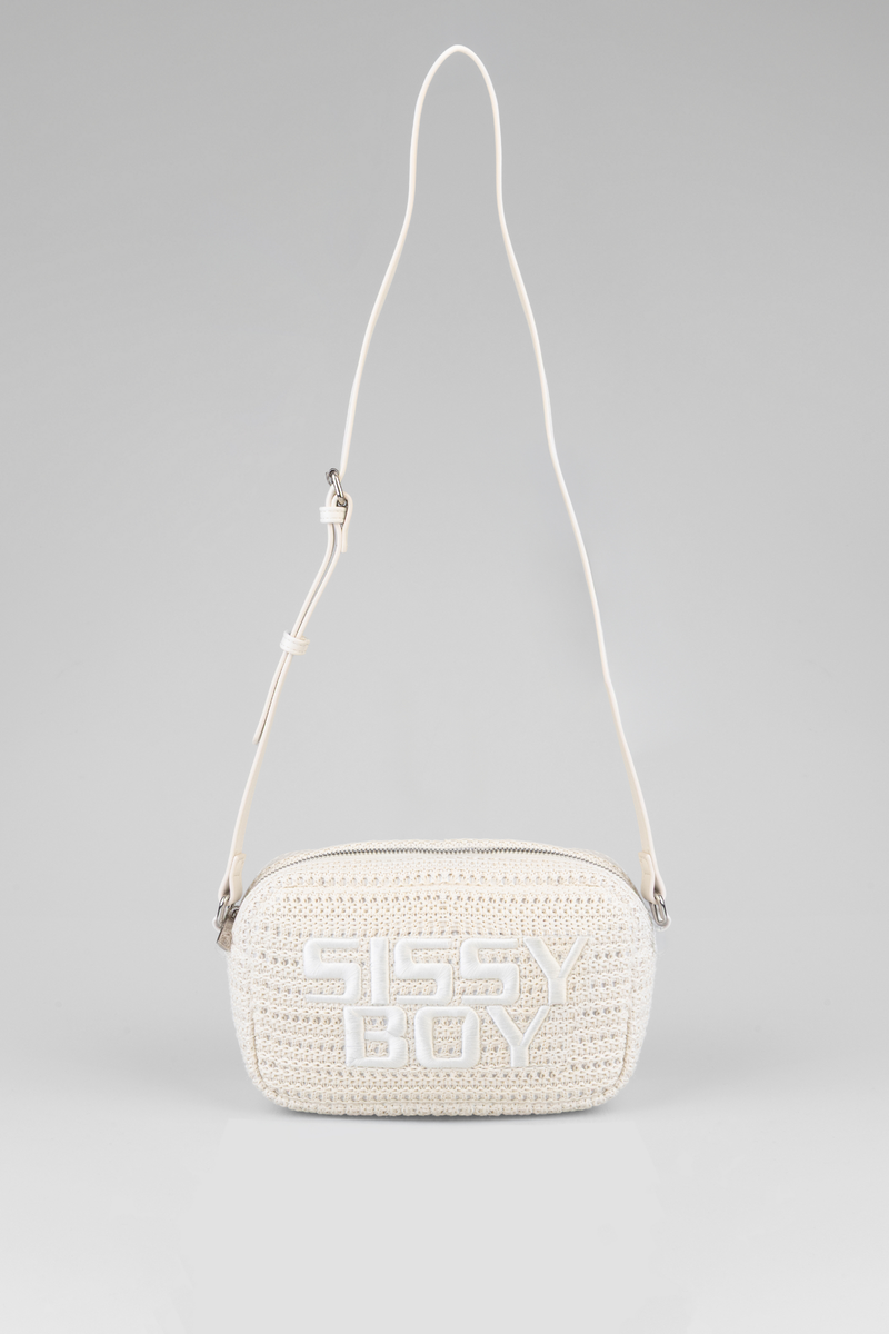 Wren Woven Crossbody Bag - Wheat