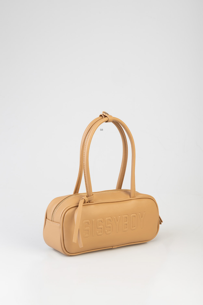 Hadley Top Handle Bowler Bag - Brown