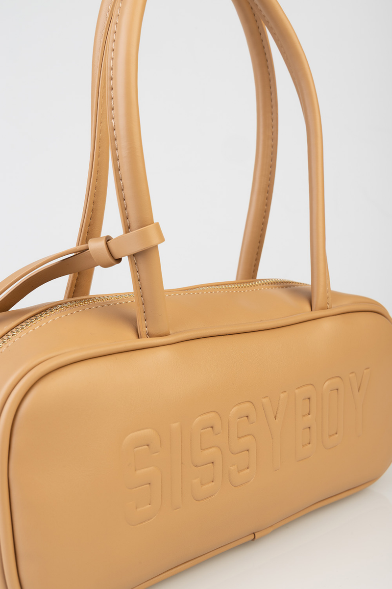 Hadley Top Handle Bowler Bag - Brown