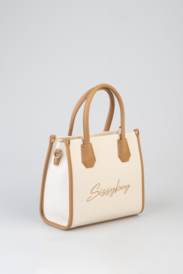 Willow Mini Tote Bag - Cream