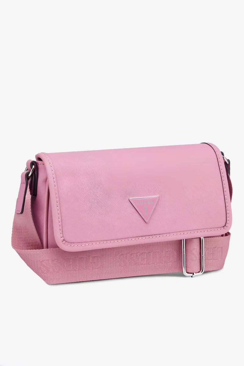 Viviette Flap Mini Crossbody Bag - Mauve