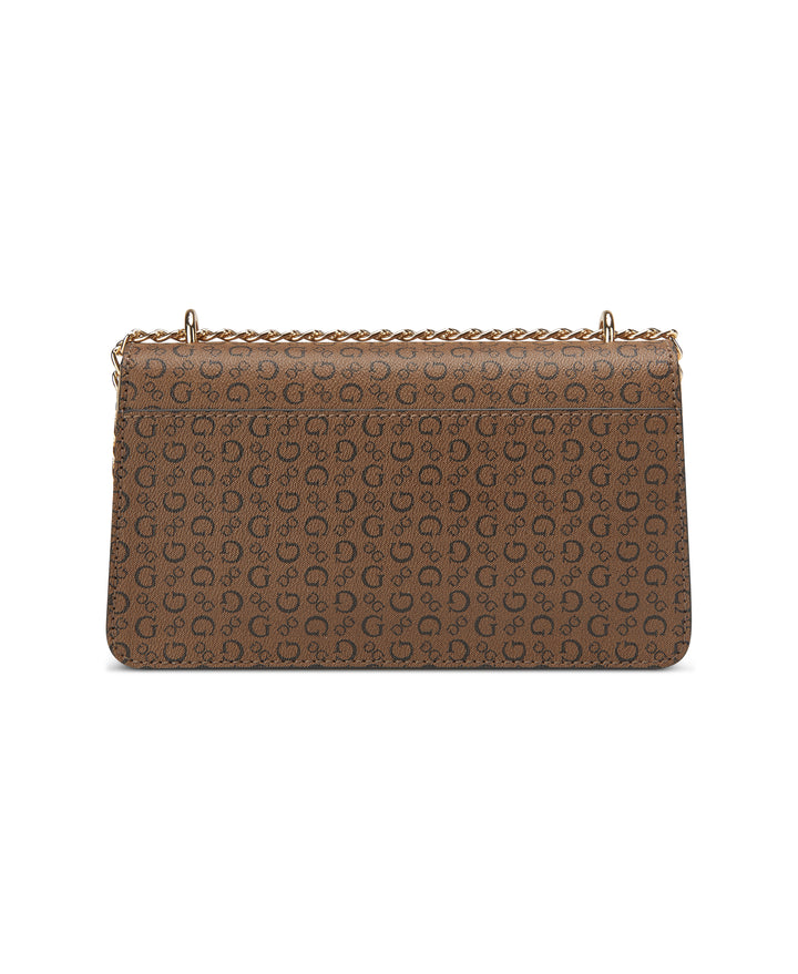 Moonstone Crossbody Flap Bag - Cocoa