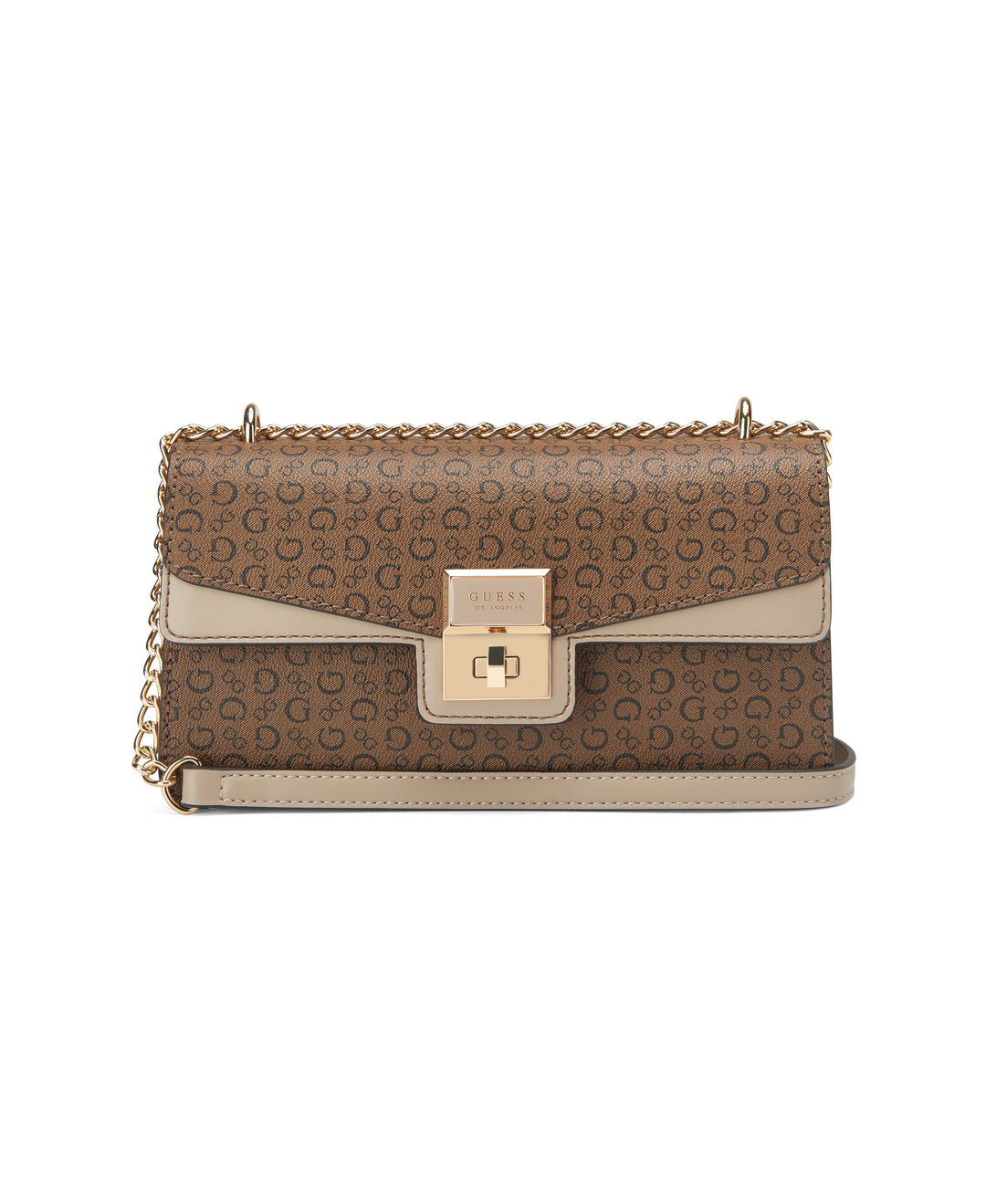 Moonstone Crossbody Flap Bag - Cocoa