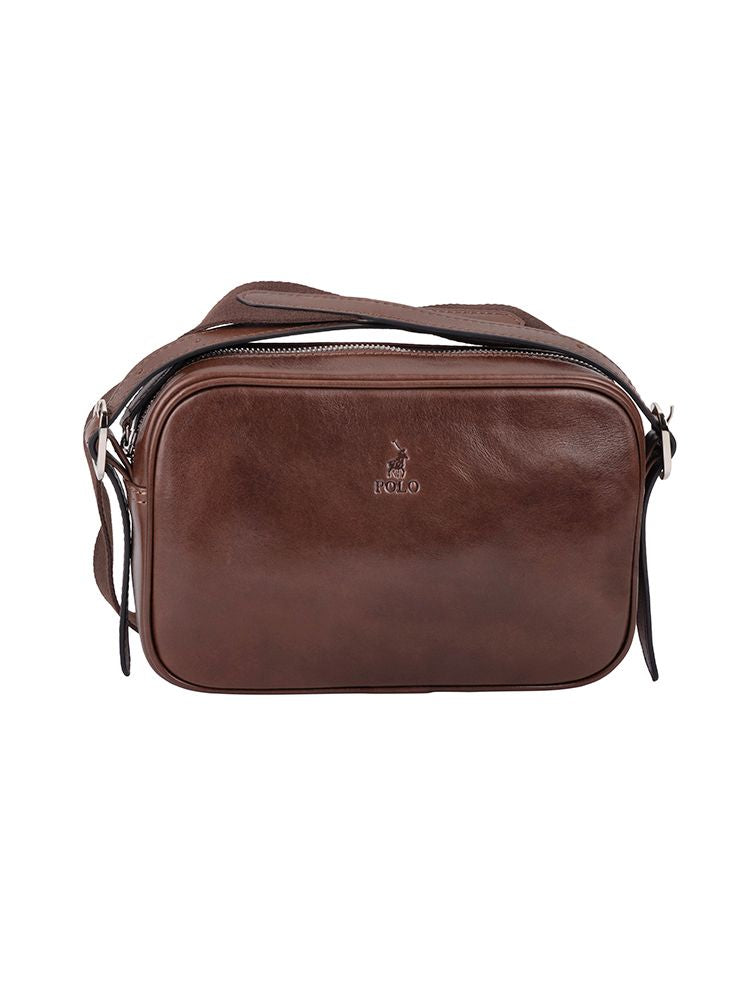 Colorado Leather Camera Bag - Brown