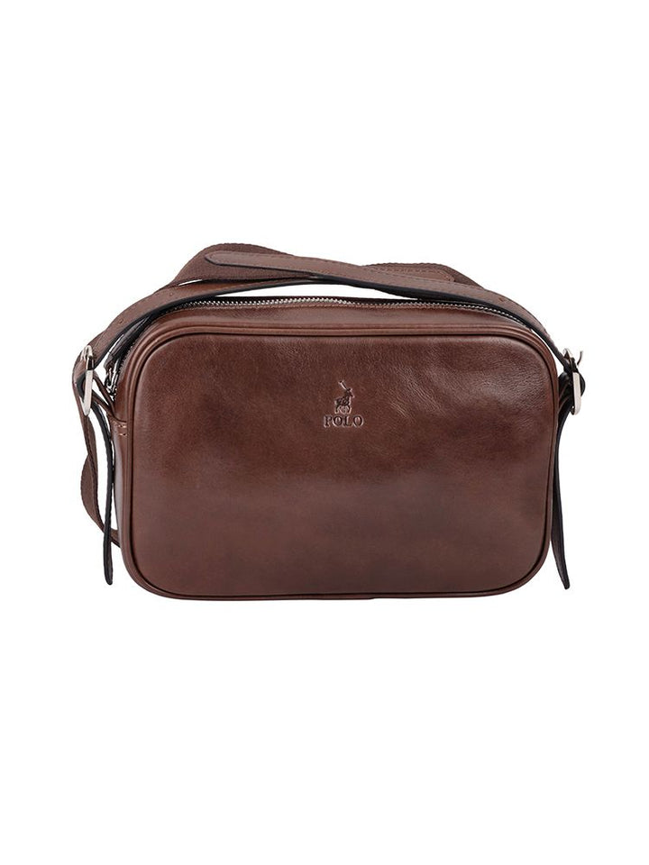 Colorado Leather Camera Bag - Brown