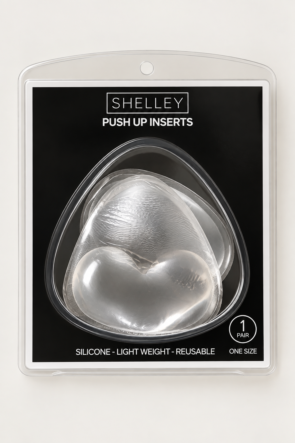 Silicone Push Up Pads - Clear