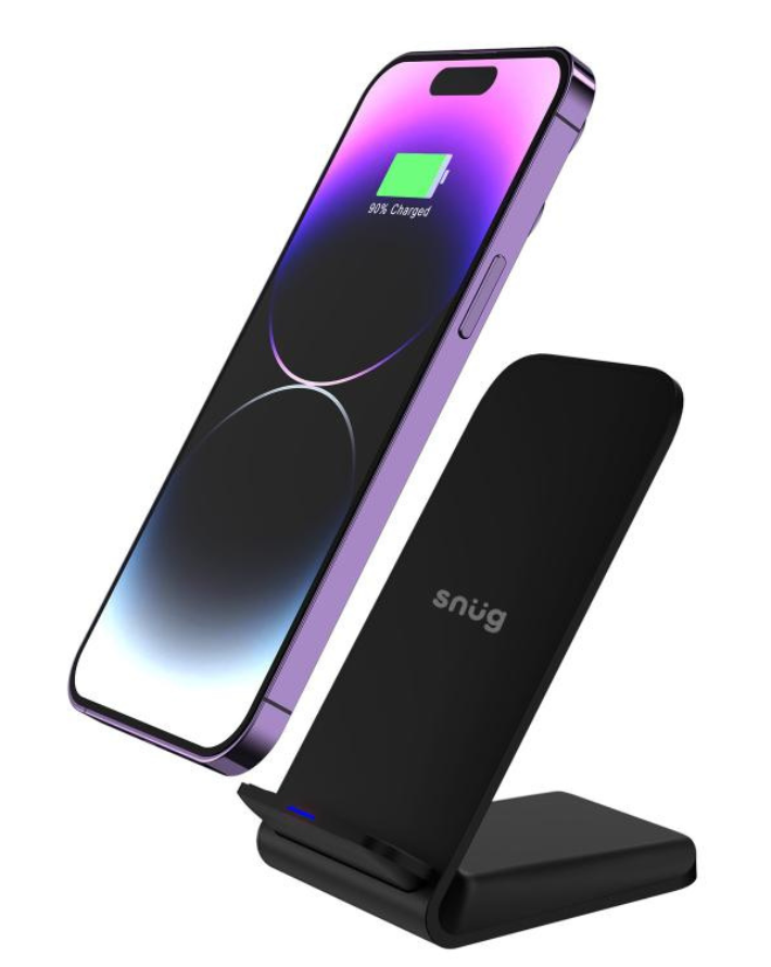 Wireless Charger Stand 15w Hybrid Black