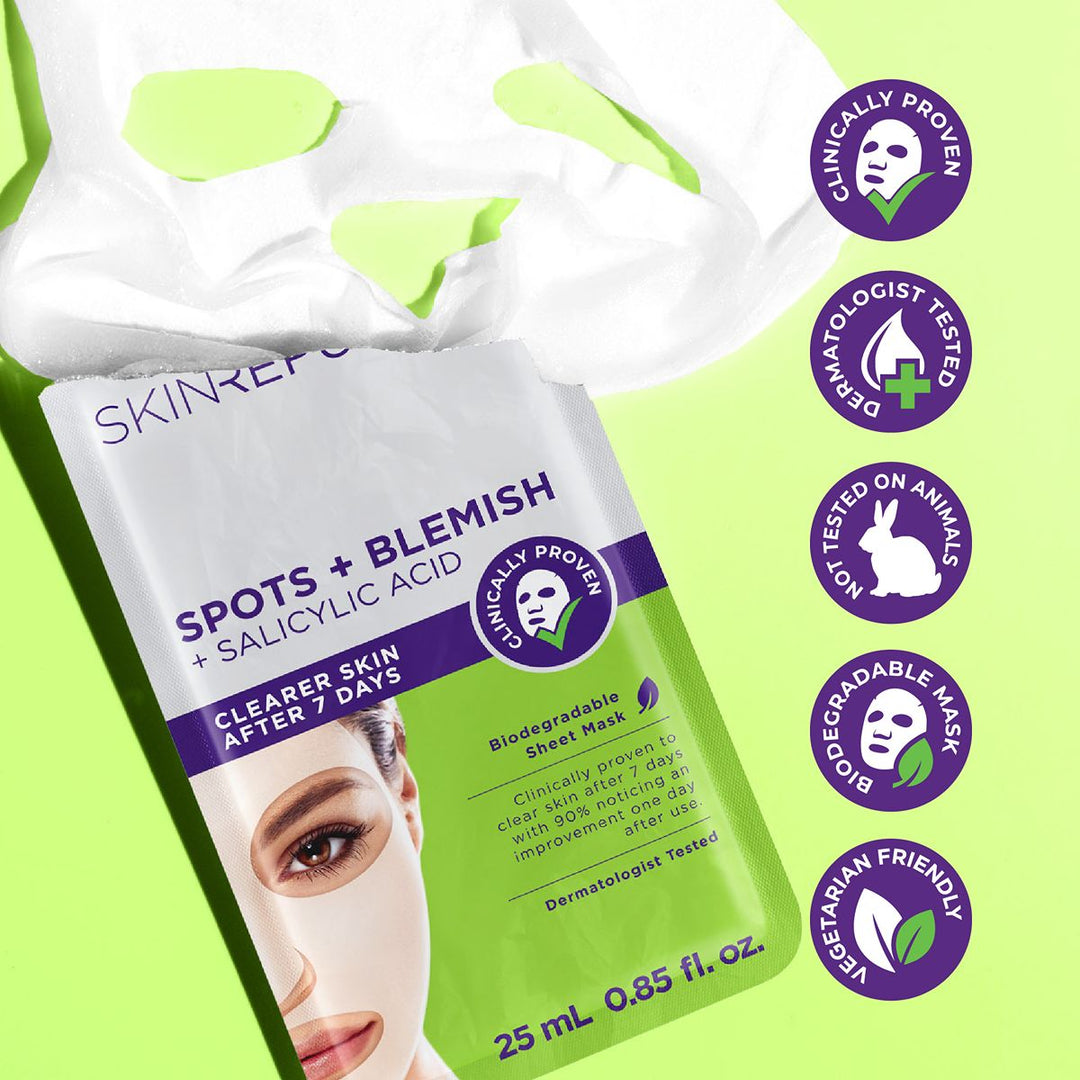 Skin Republic Spots + Blemish Face Mask
