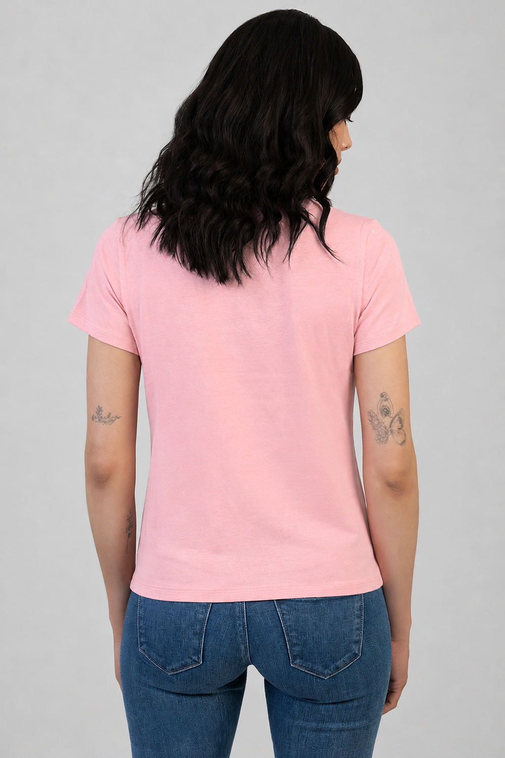 Glitter In The Dark Regular T-Shirt - Pink