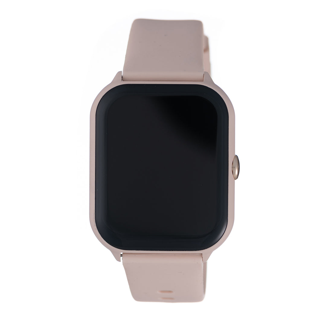 Ladies Smart Watch With Pink Band