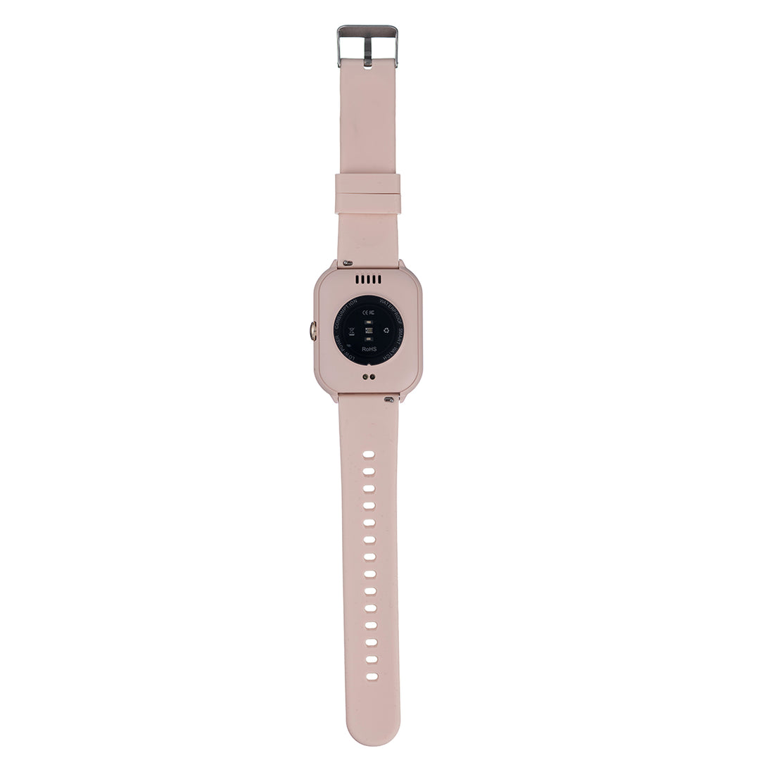Ladies Smart Watch With Pink Band