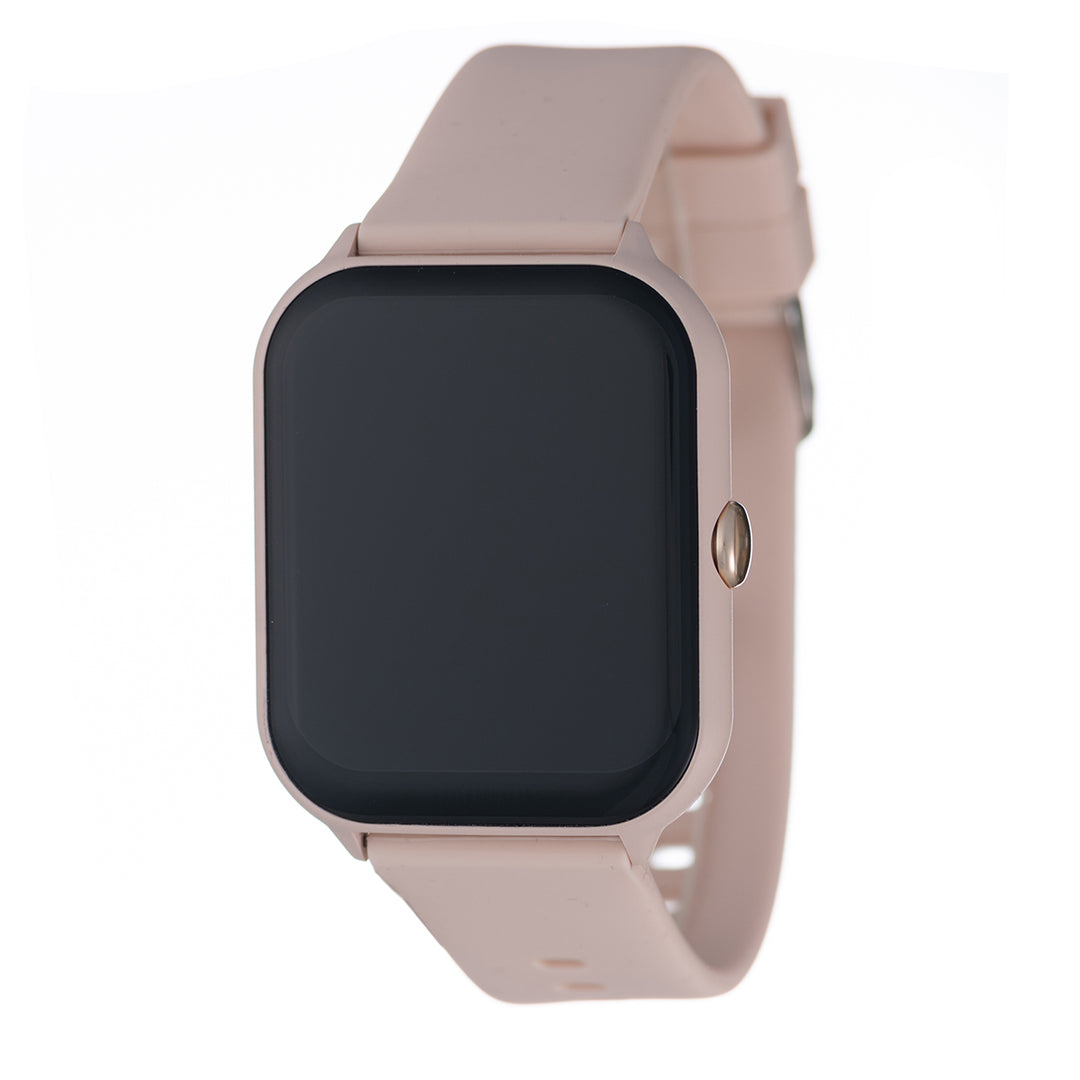 Ladies Smart Watch With Pink Band