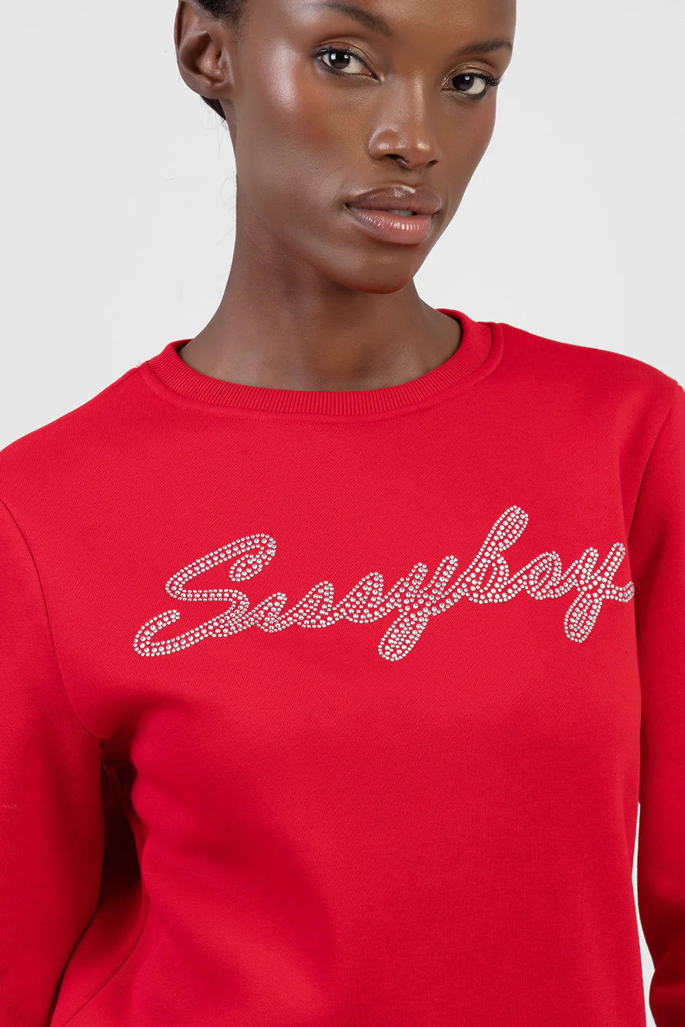 Shake It Up Logo Sweatshirt - Red