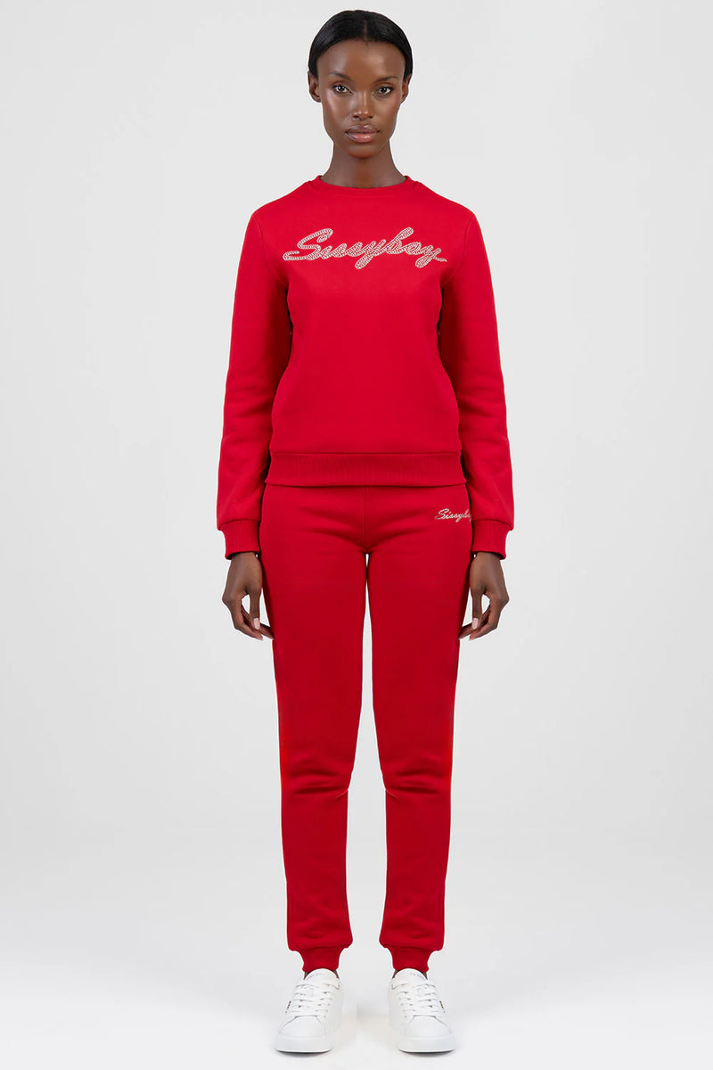 Shake It Up Logo Sweatshirt - Red