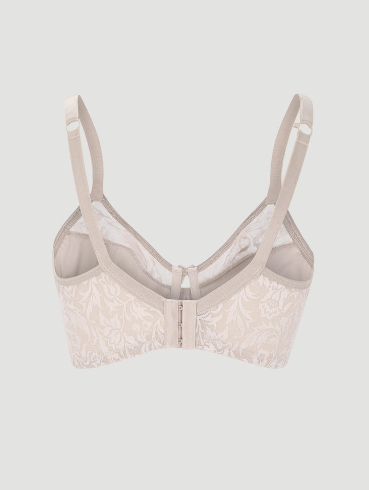 Miracle Underwire Racerback Bra - Beige