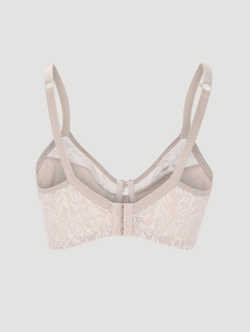 Miracle Underwire Racerback Bra - Beige