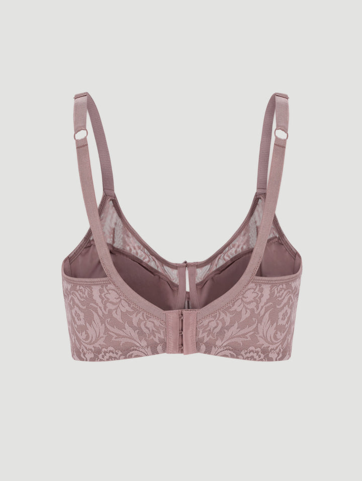 Miracle Underwire Racerback Bra - Mocha