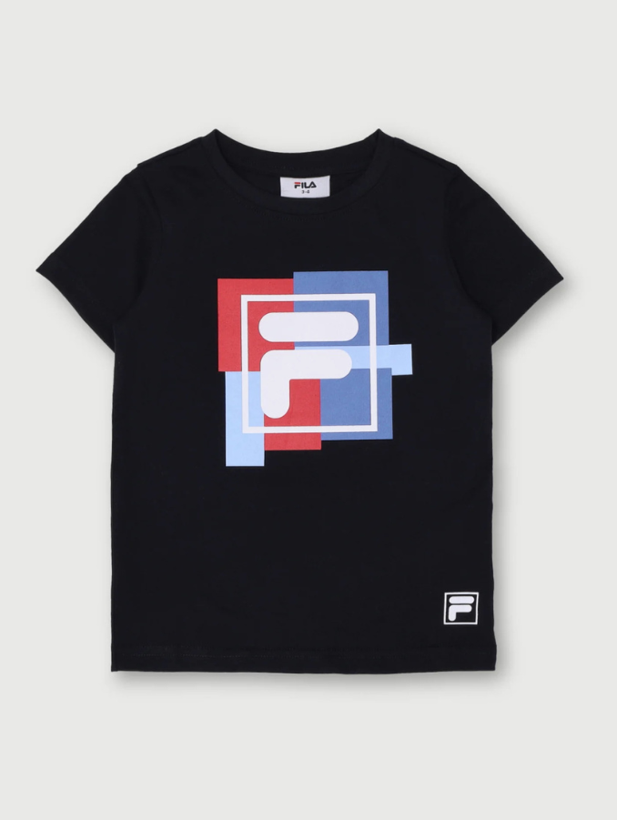 Pre-Boys Corrado Tee - Black