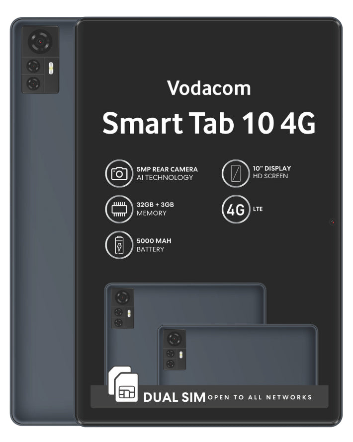 Smart Tab 10 4G 32GB Black Tablet