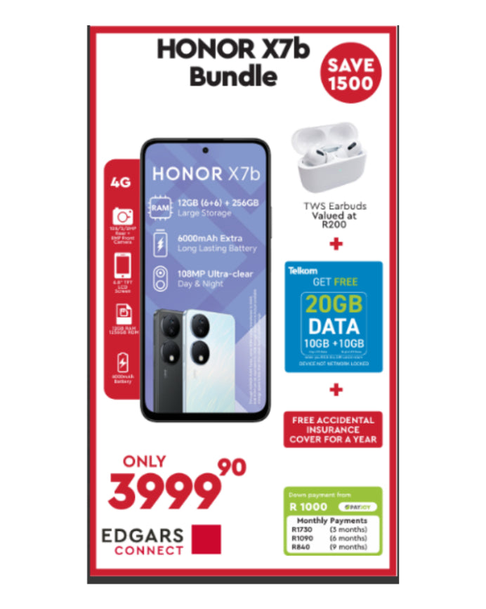 X7b Box Deal Dual Sim Silver Cellphone