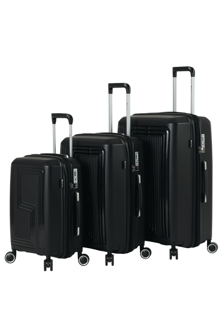 Vector Trolley Spinner Suitcase - Black