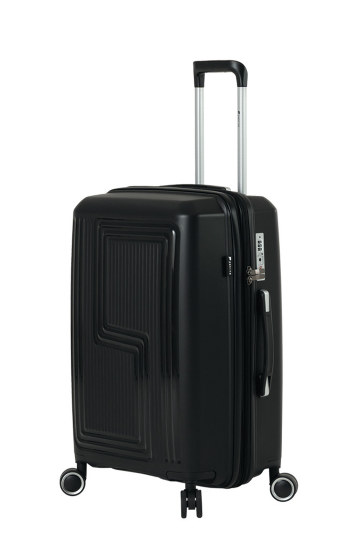 Vector Trolley Spinner Suitcase - Black