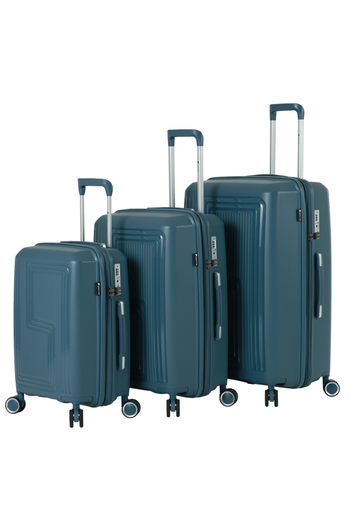 Vector Trolley Spinner Suitcase - Blue