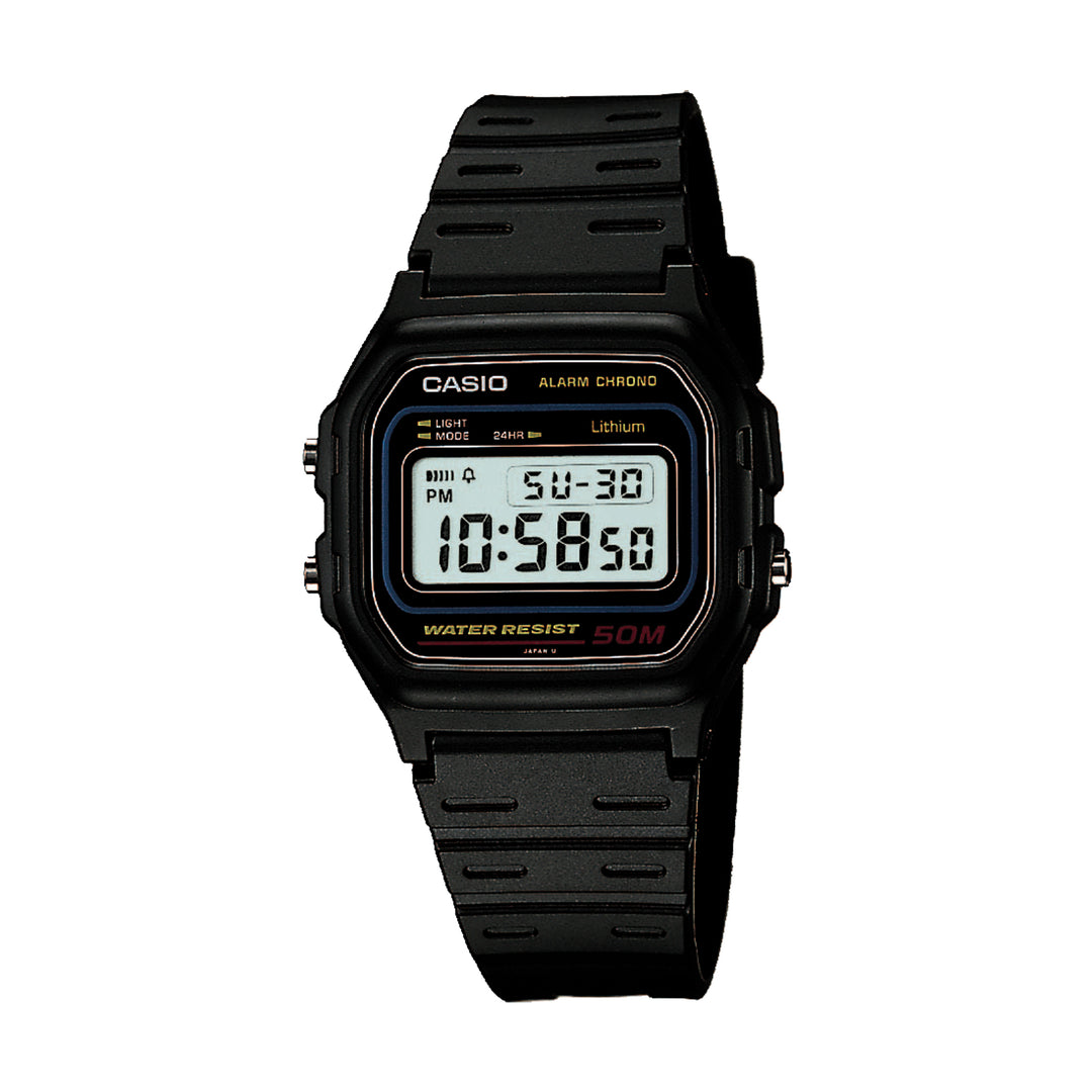 Digital Atm 50m Watch - Black