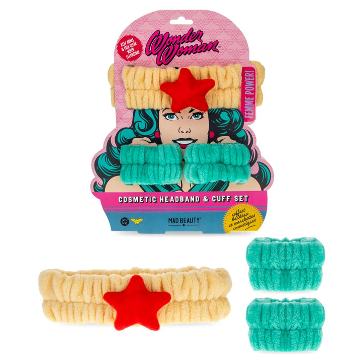 DC Femme Power Headband & Cuff Set - Wonder Woman