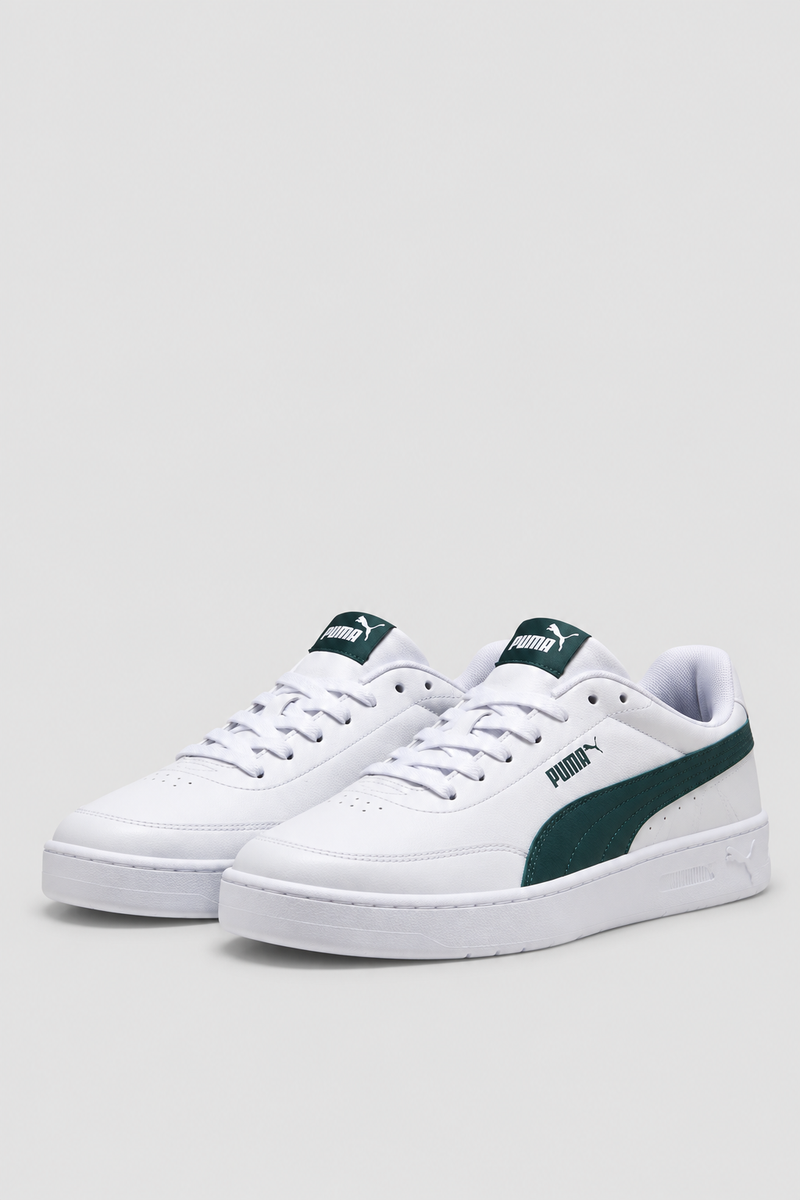 Court Classic Clean Sneaker - White/Green