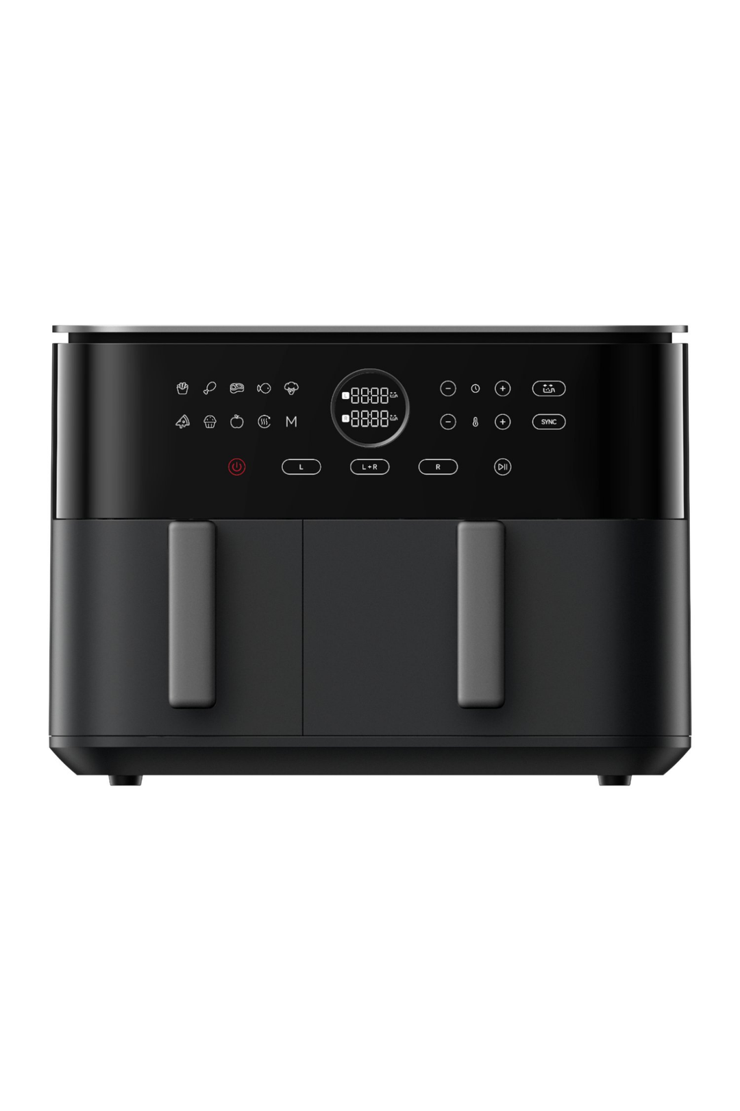 Dual Zone Air Fryer 10L - Black