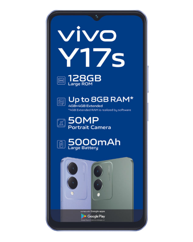 Y17S 128GB Dual Sim Green Cellphone