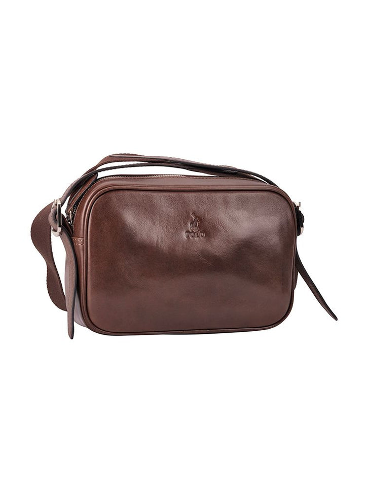Colorado Leather Camera Bag - Brown