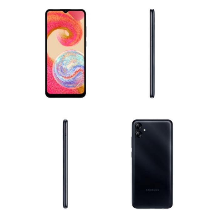 A04E 32GB Dual Sim Black Cellphone